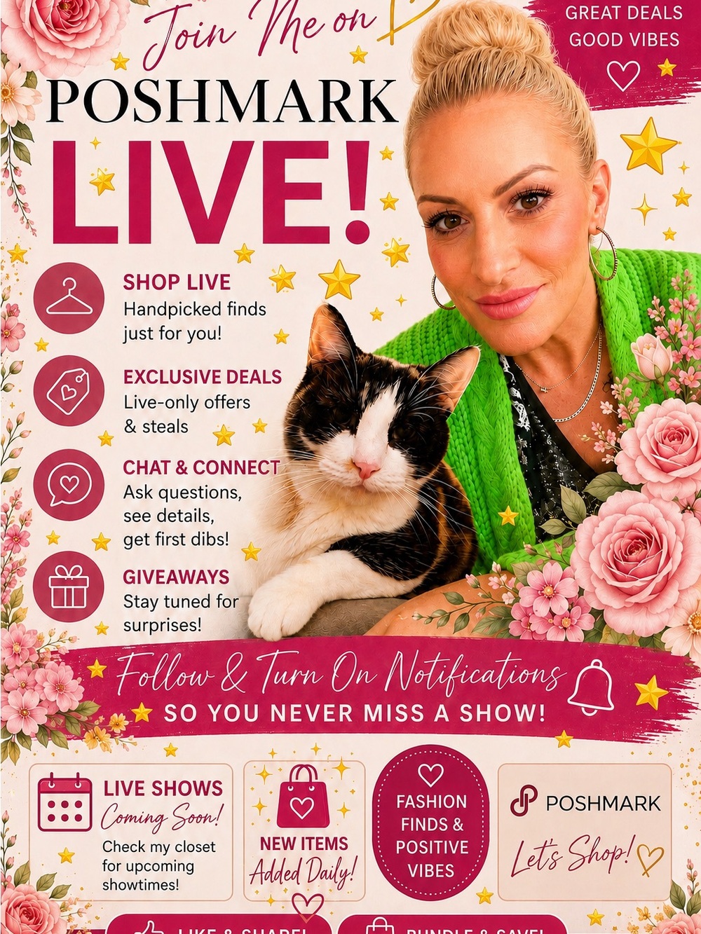 Follow me for when I go LIVE! - Picture 8 of 8
